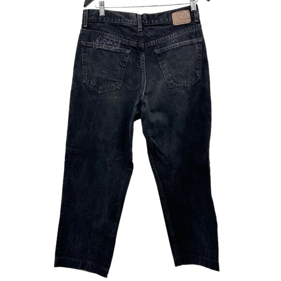 Sonoma Goods for Life Straight Fit Black Wash Denim Jeans 32 X 27 - Picture 4 of 7